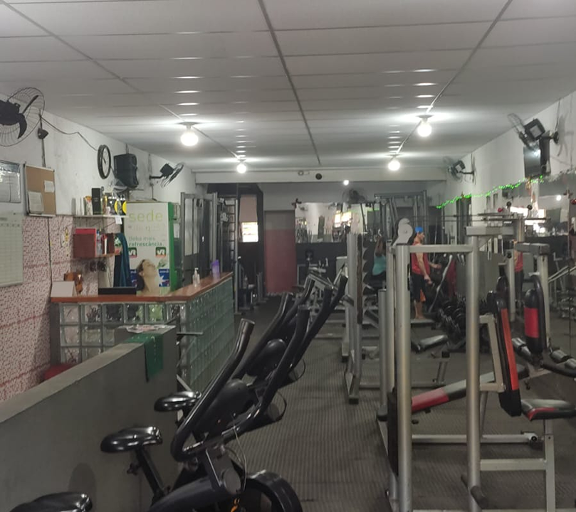 Imagem da estrutura da academia