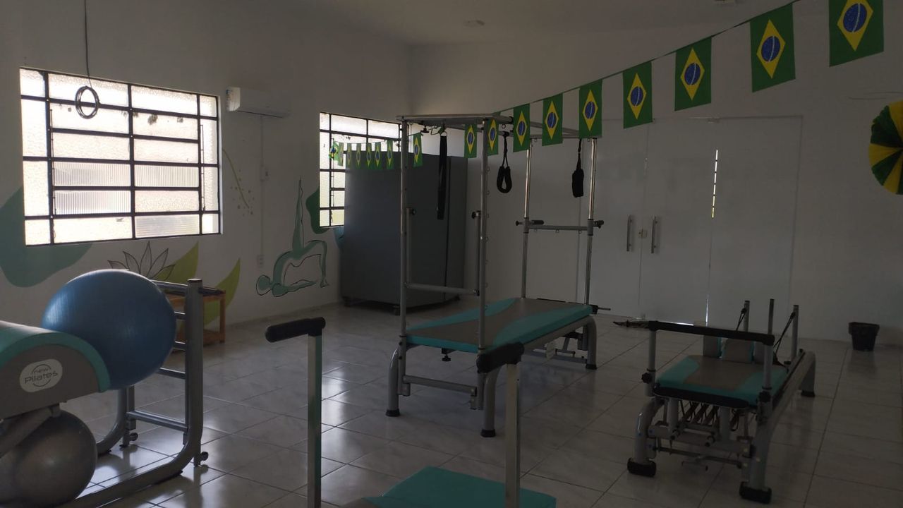 Imagem da estrutura da academia