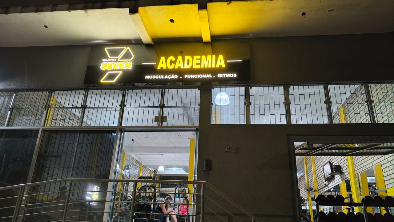 Imagem da estrutura da academia