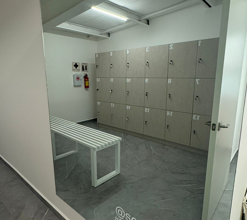 Imagem da estrutura da academia