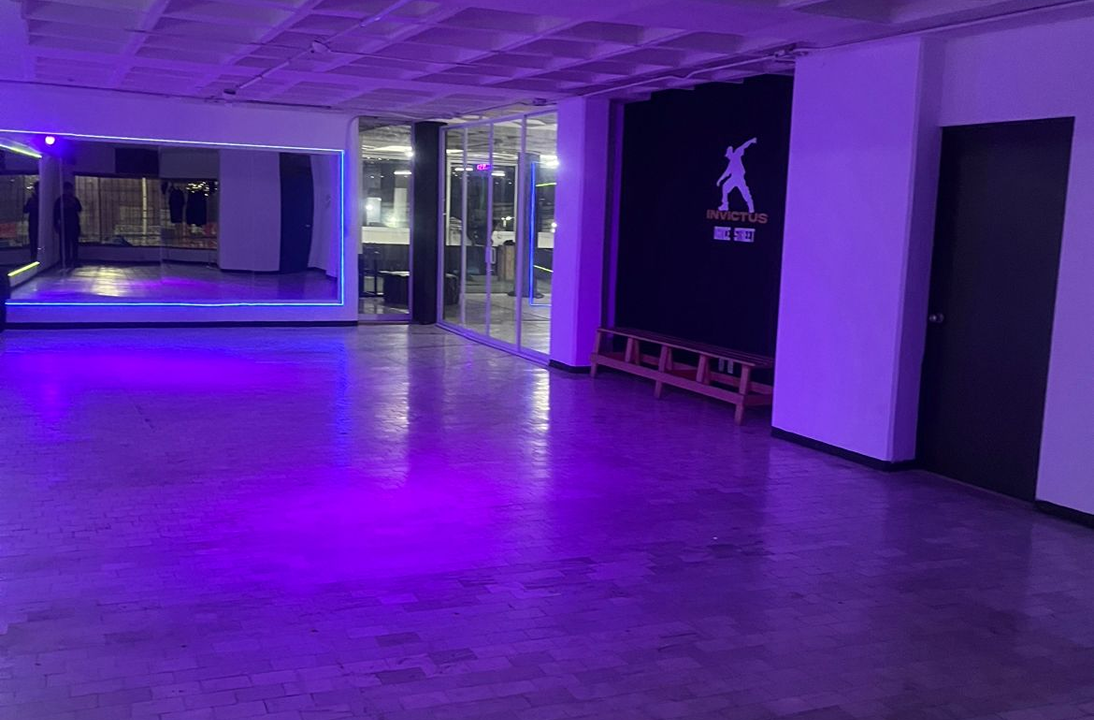 Imagem da estrutura da academia