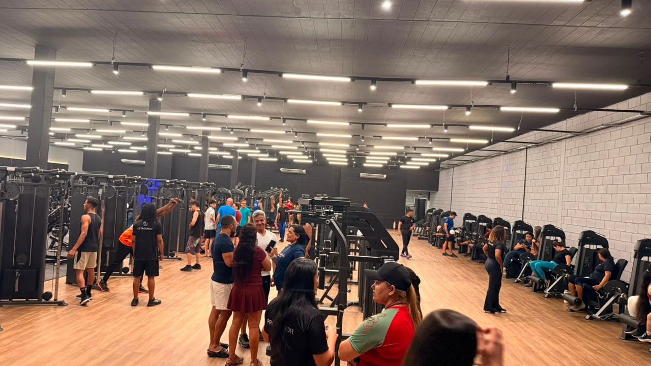 Imagem da estrutura da academia