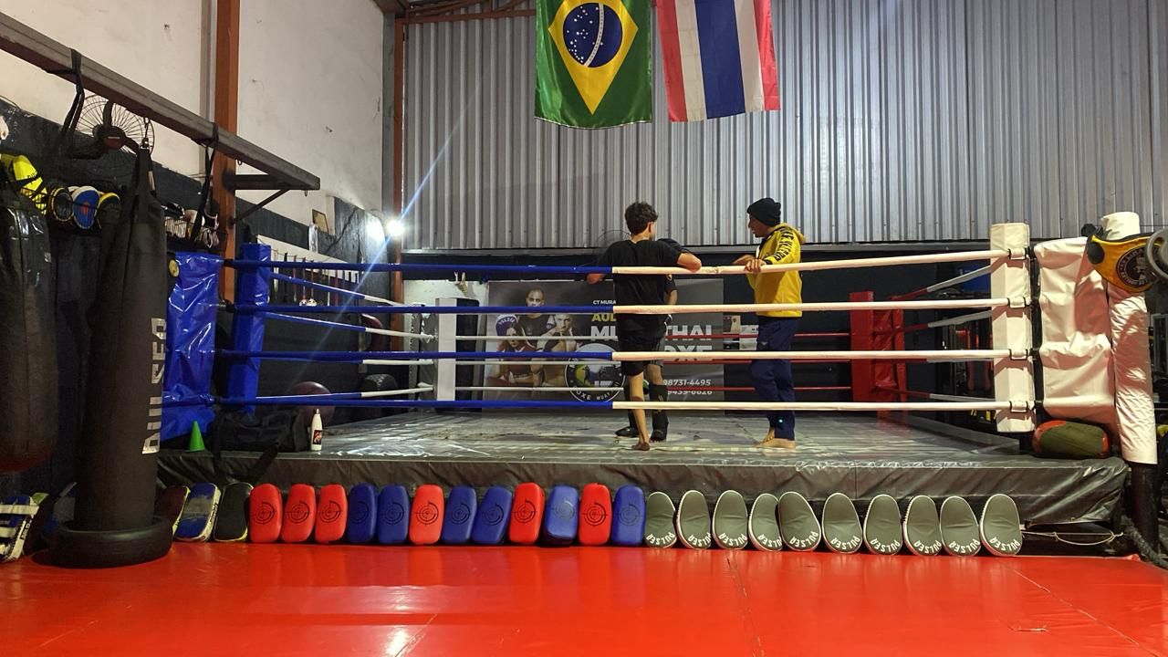 Imagem da estrutura da academia