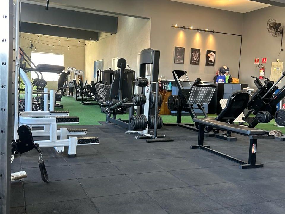 Imagem da estrutura da academia