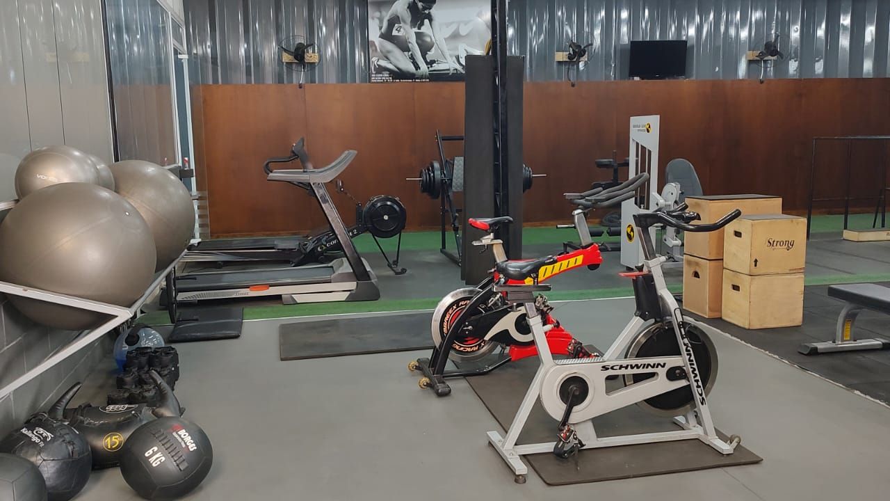 Imagem da estrutura da academia