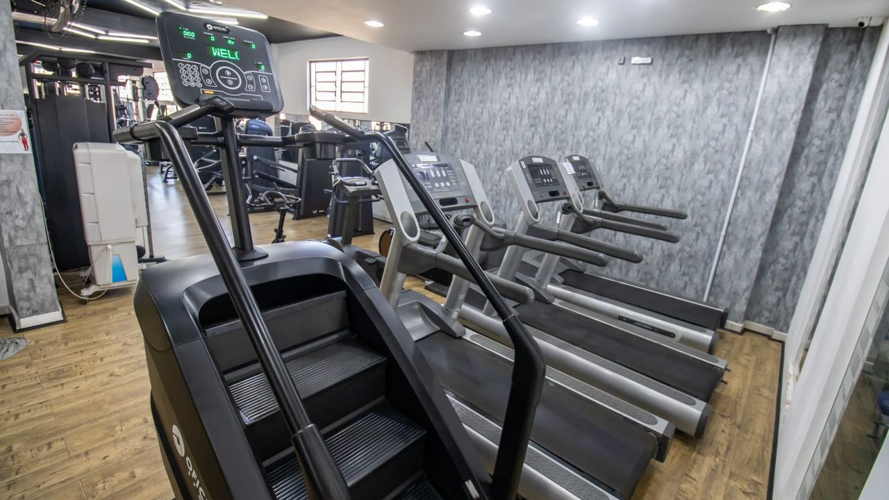 Imagem da estrutura da academia