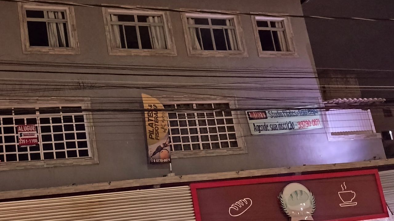 Imagem da estrutura da academia