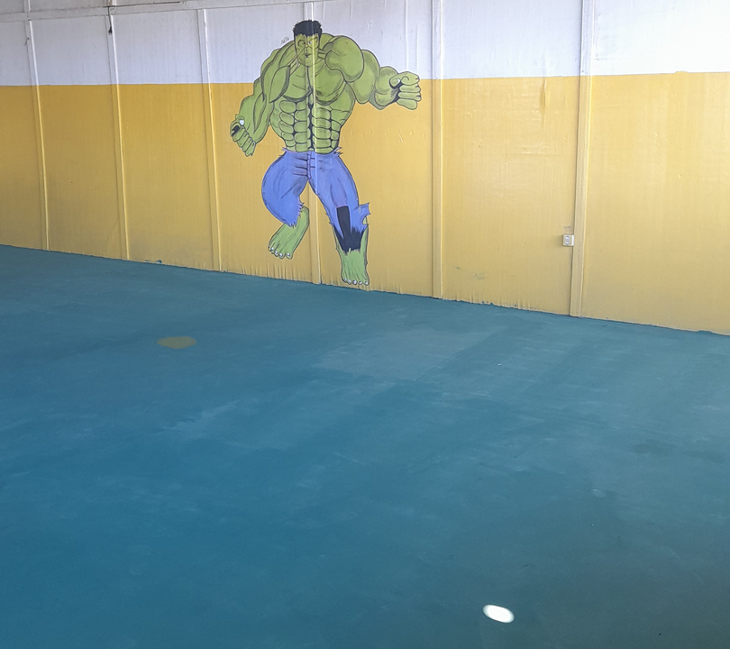 Imagem da estrutura da academia