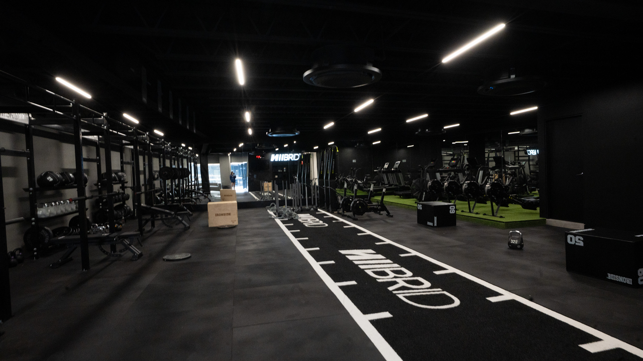 Imagem da estrutura da academia