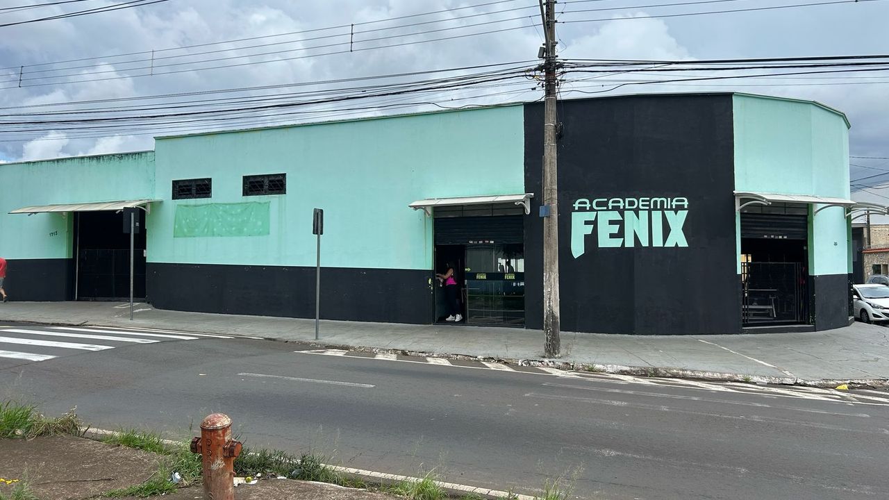 Imagem da estrutura da academia