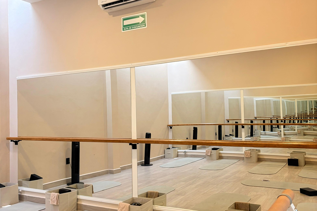 Imagem da estrutura da academia