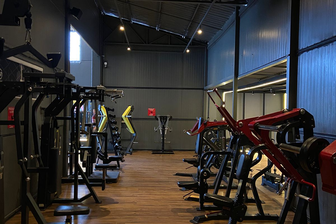 Imagem da estrutura da academia