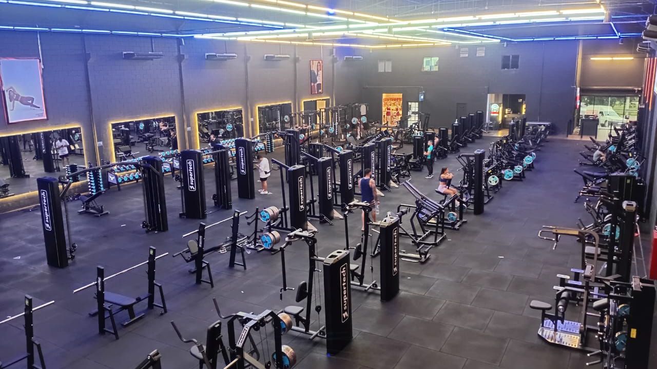 Imagem da estrutura da academia