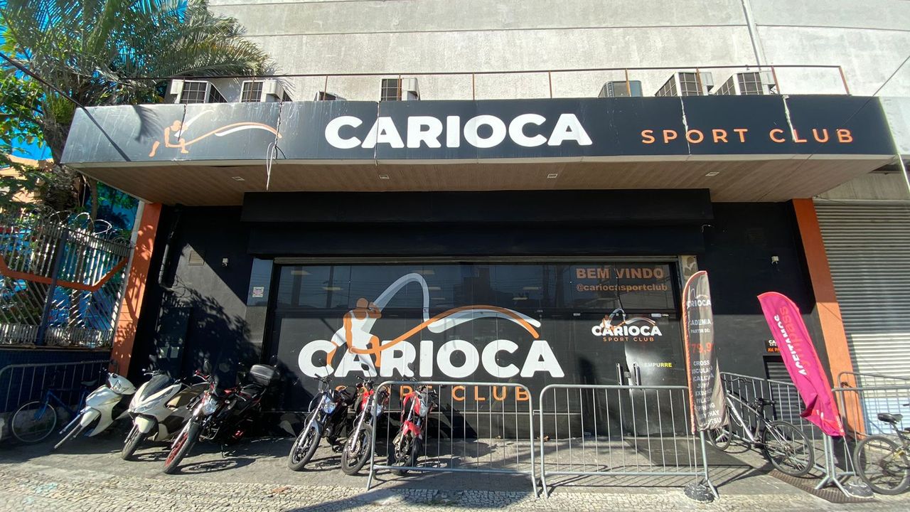 Imagem da estrutura da academia