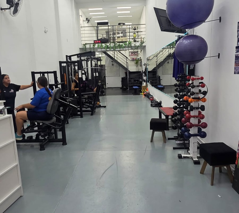 Imagem da estrutura da academia