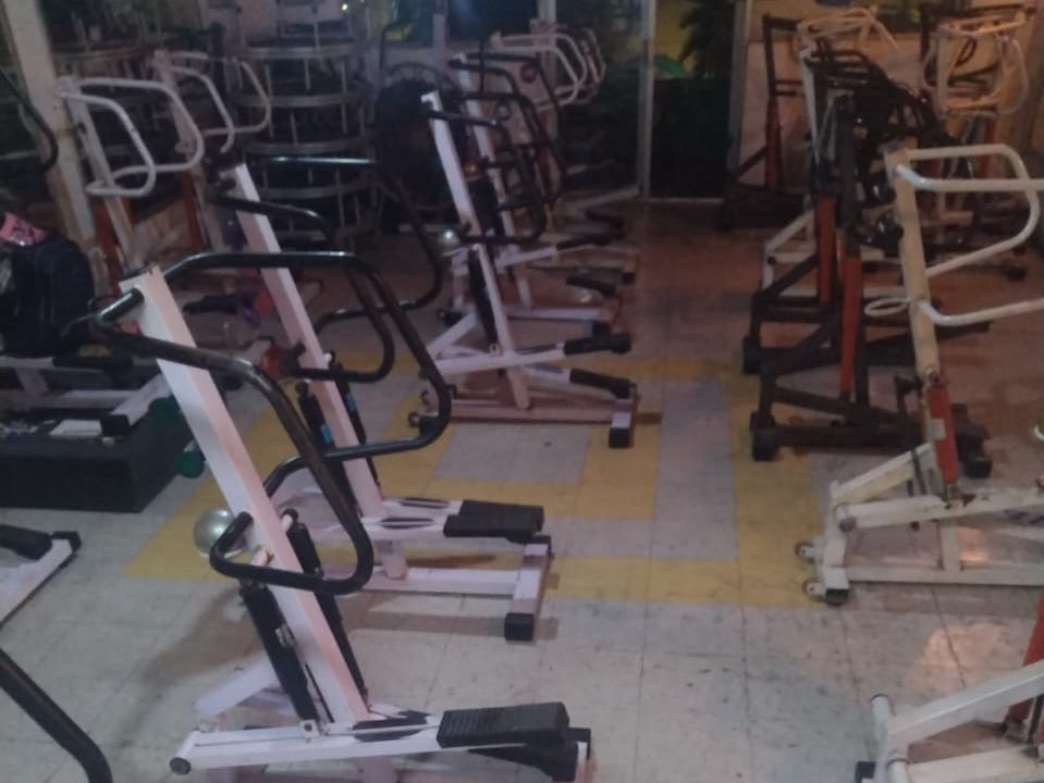 Imagem da estrutura da academia