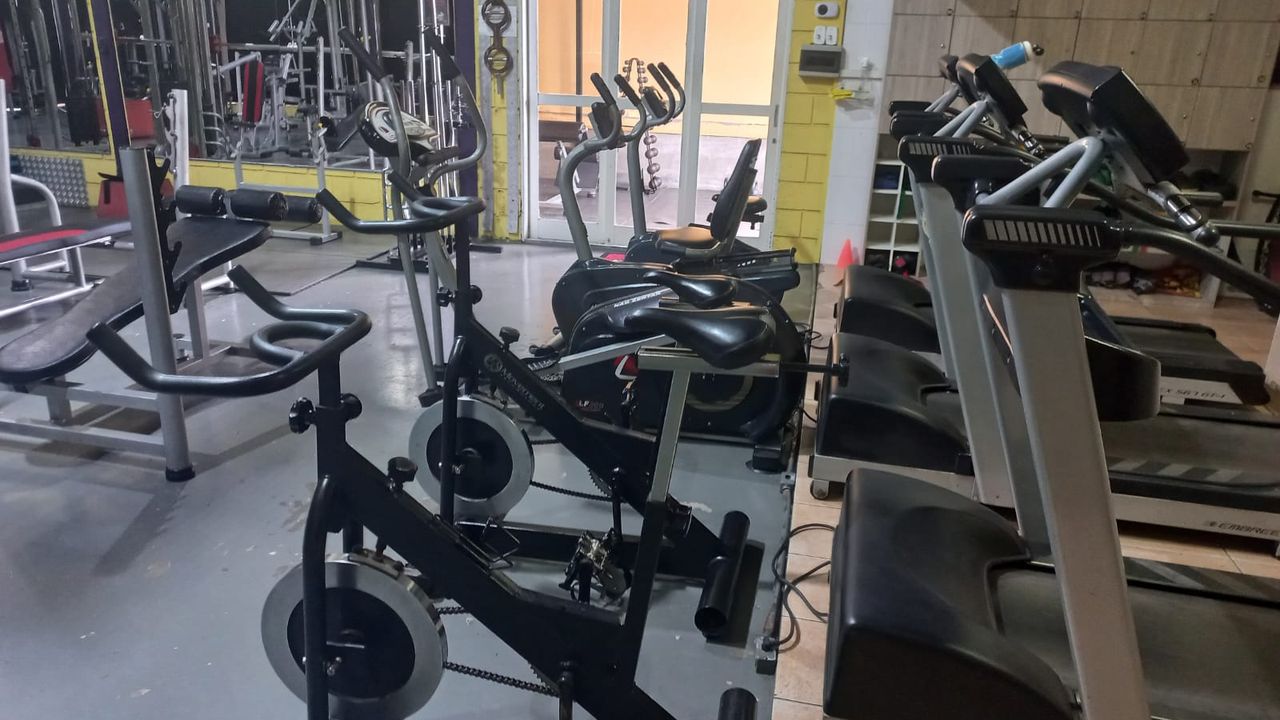 Imagem da estrutura da academia