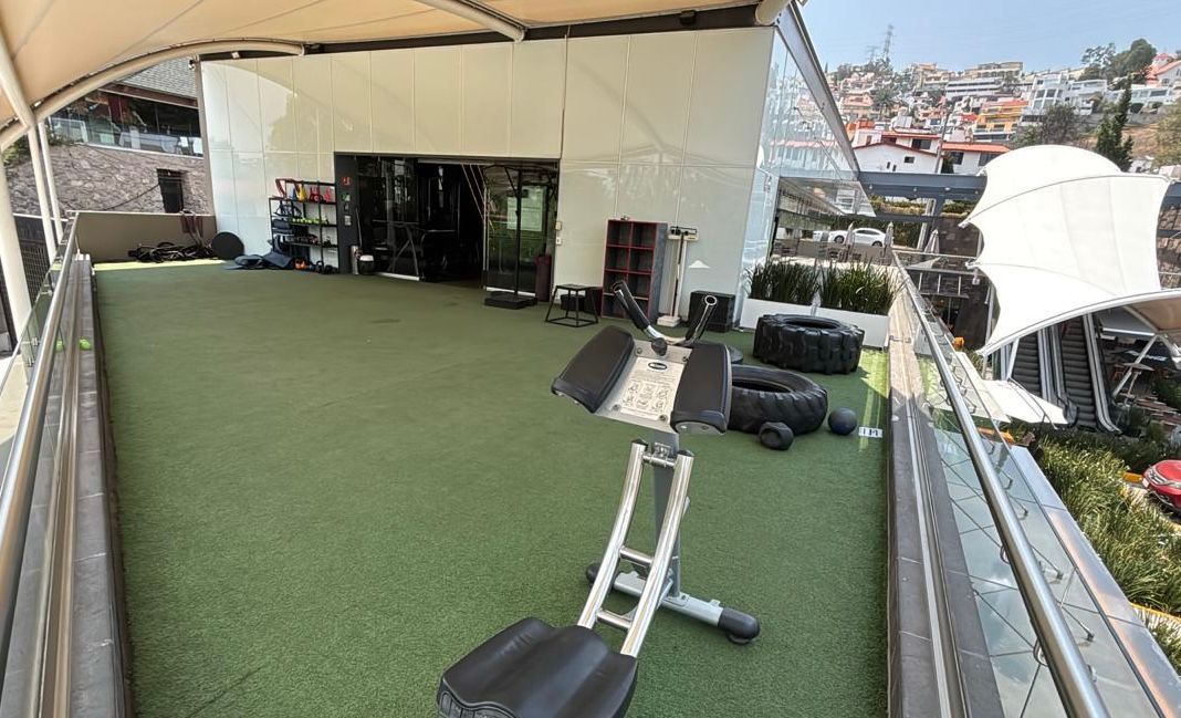 Imagem da estrutura da academia