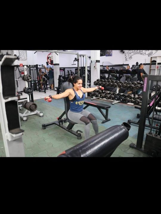 Imagem da estrutura da academia