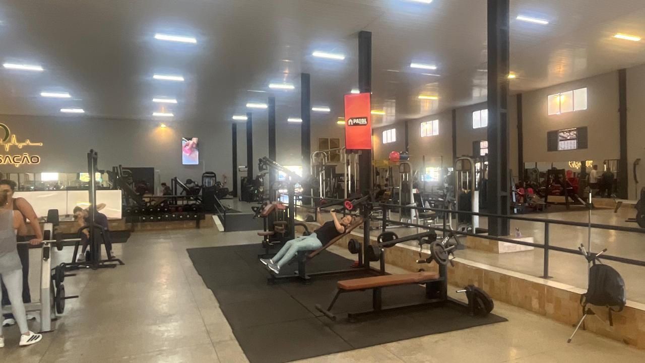 Imagem da estrutura da academia