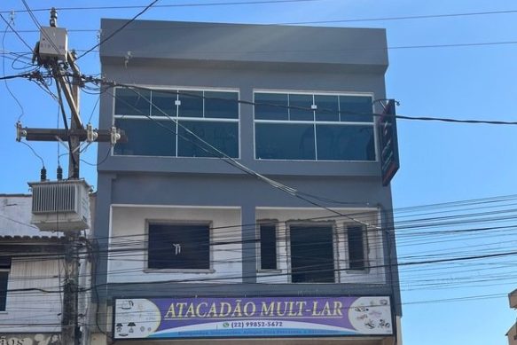 Imagem da estrutura da academia