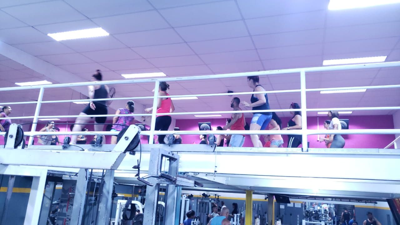 Imagem da estrutura da academia