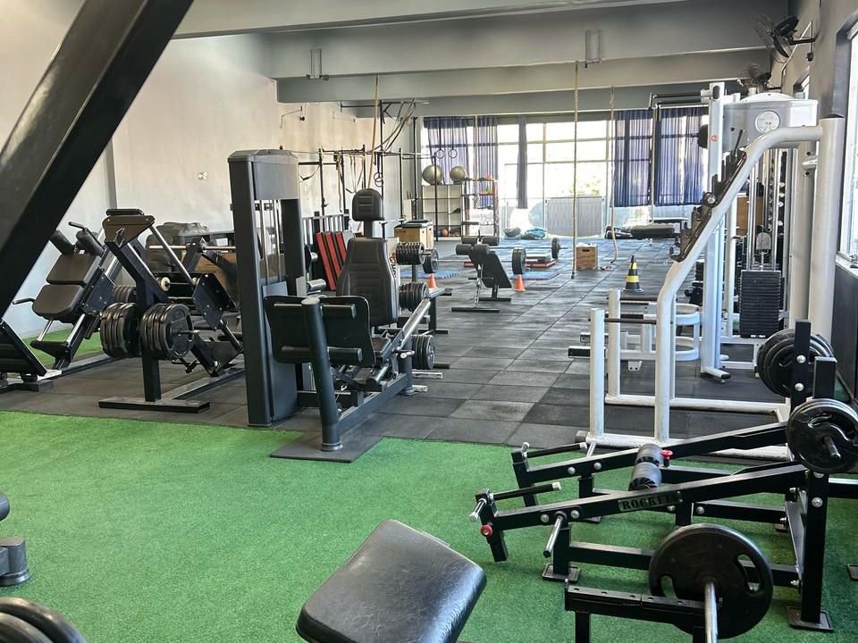 Imagem da estrutura da academia