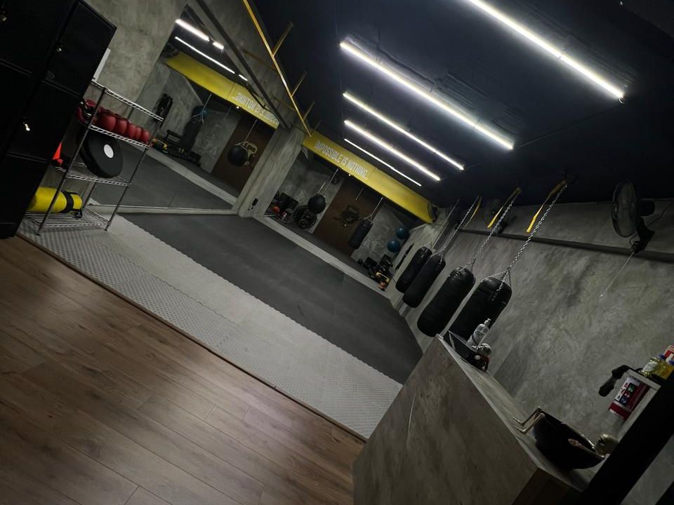 Imagem da estrutura da academia