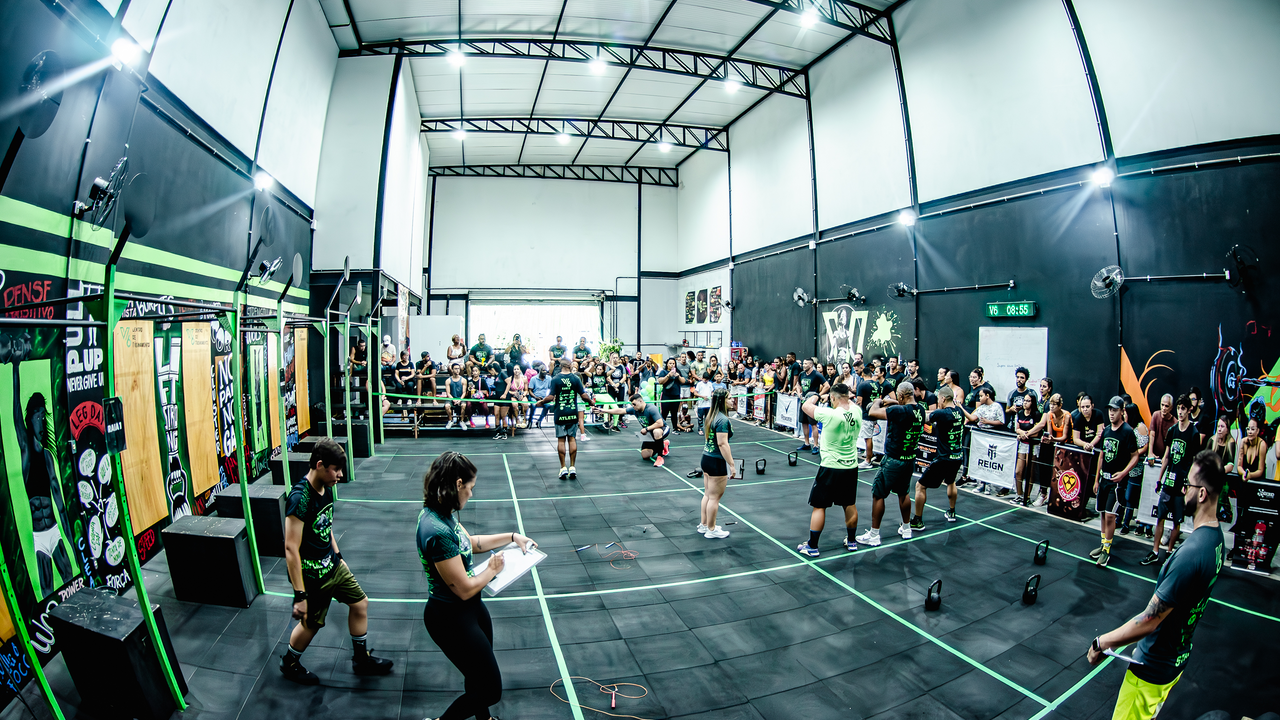 Imagem da estrutura da academia