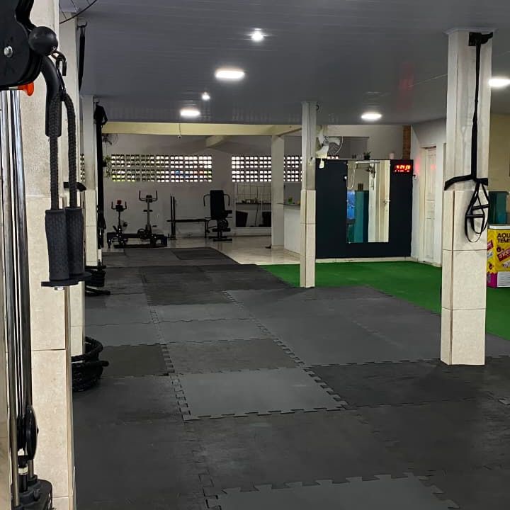 Imagem da estrutura da academia