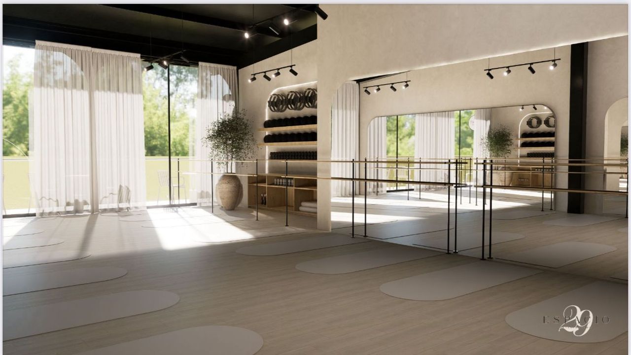 Imagem da estrutura da academia