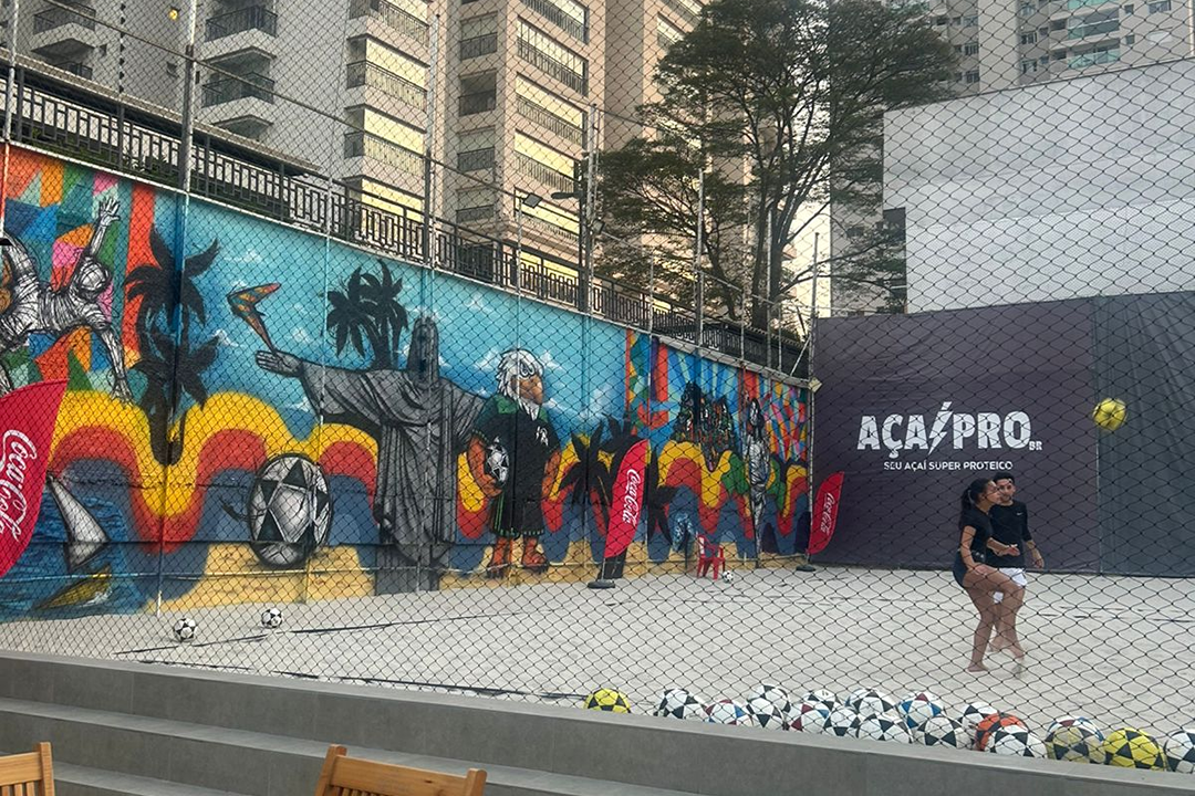 Imagem da estrutura da academia