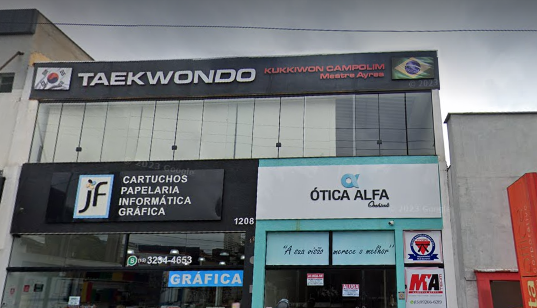 Imagem da estrutura da academia