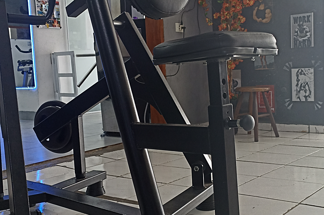 Imagem da estrutura da academia