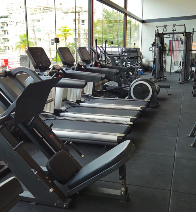 Imagem da estrutura da academia