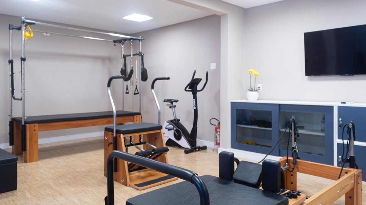 Imagem da estrutura da academia