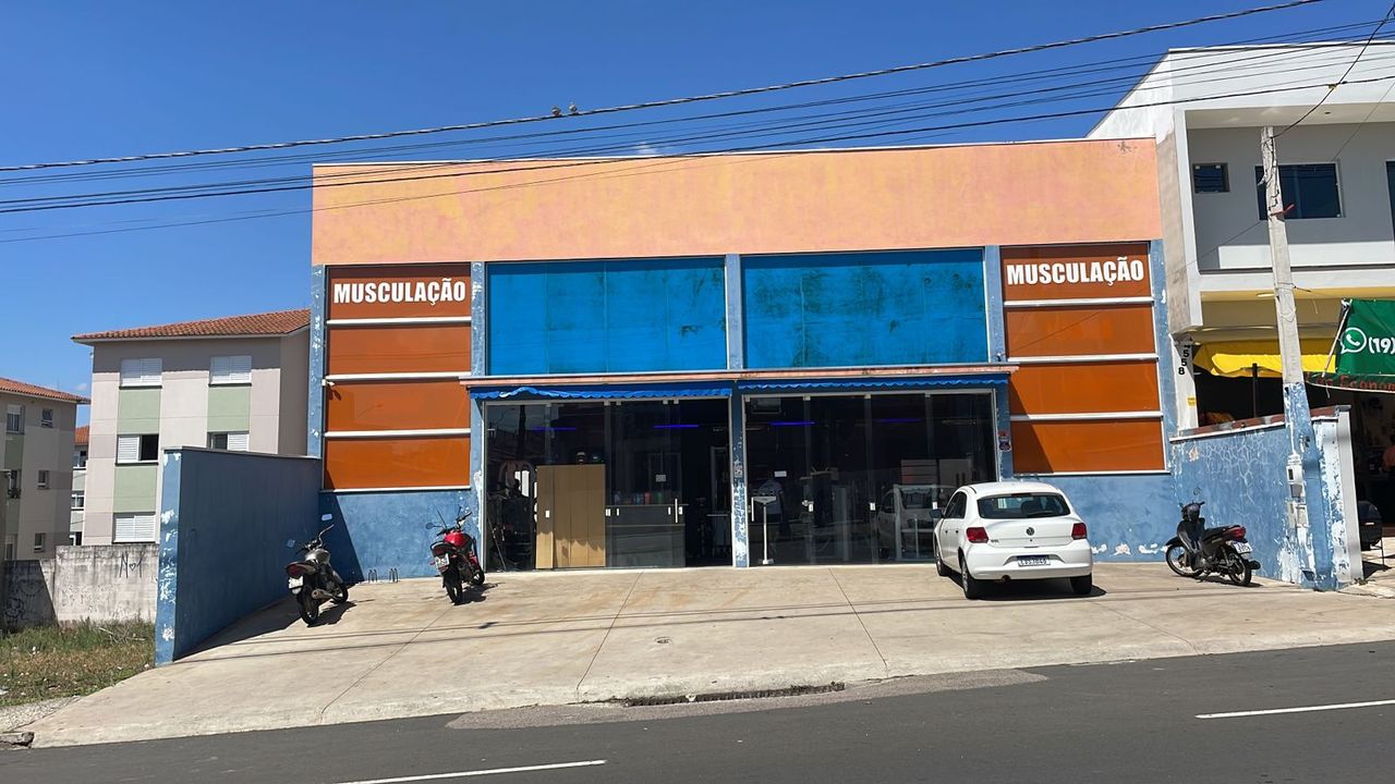 Imagem da estrutura da academia