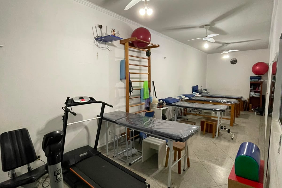 Imagem da estrutura da academia
