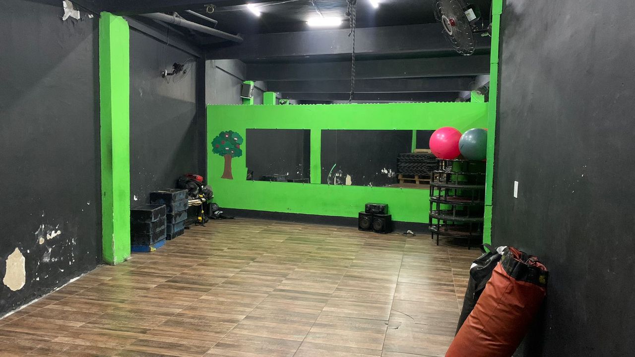 Imagem da estrutura da academia
