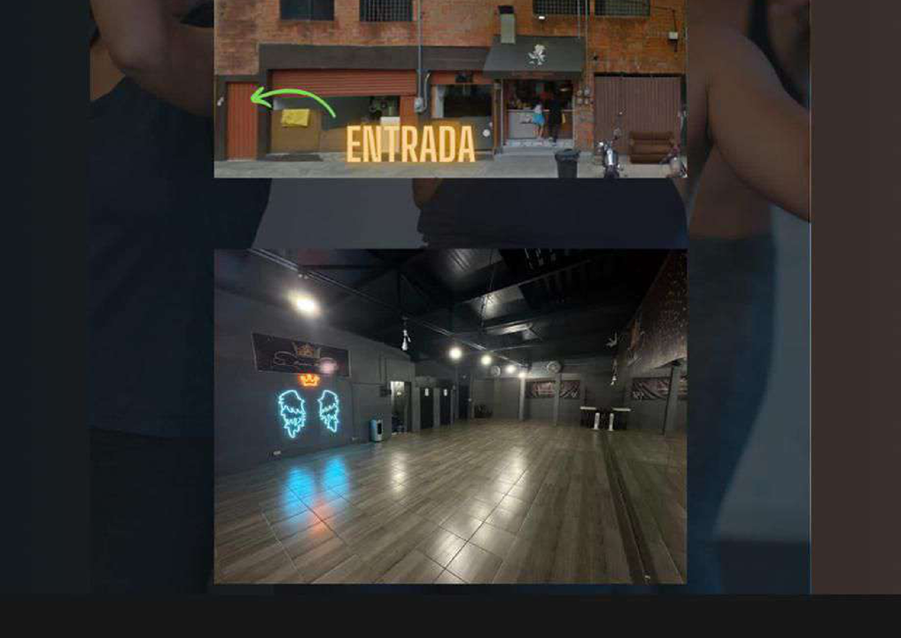 Imagem da estrutura da academia