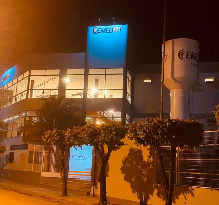 Imagem da estrutura da academia