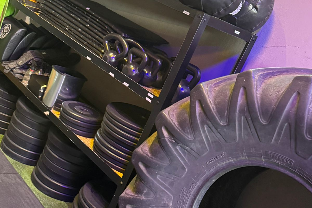 Imagem da estrutura da academia