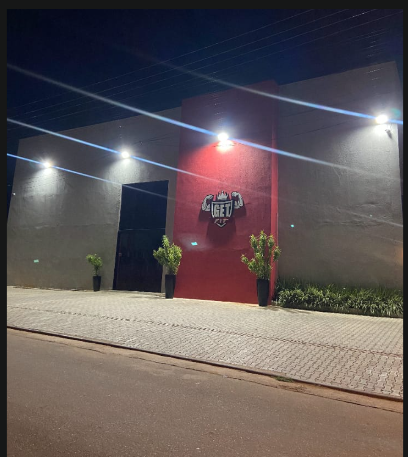 Imagem da estrutura da academia