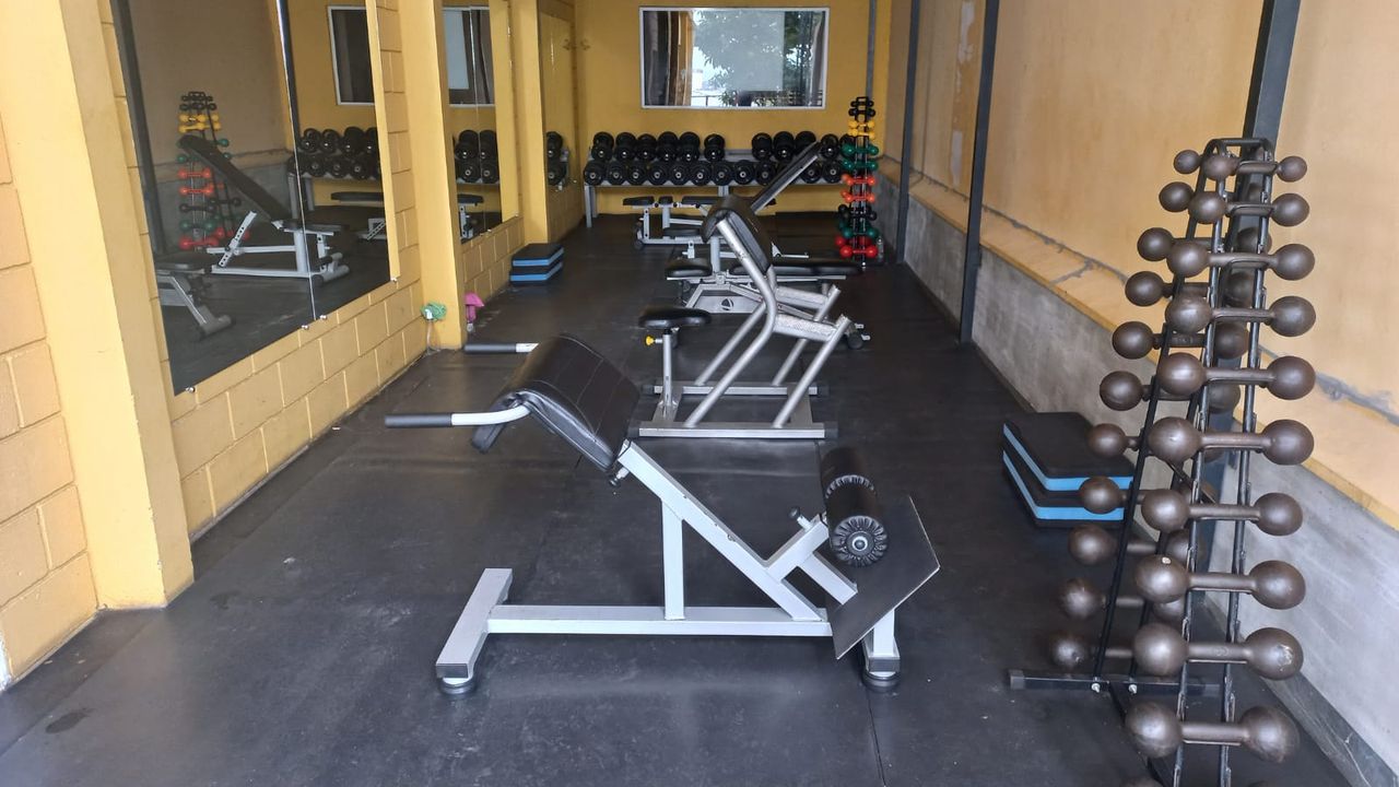 Imagem da estrutura da academia