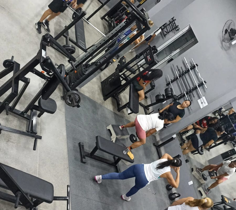 Imagem da estrutura da academia