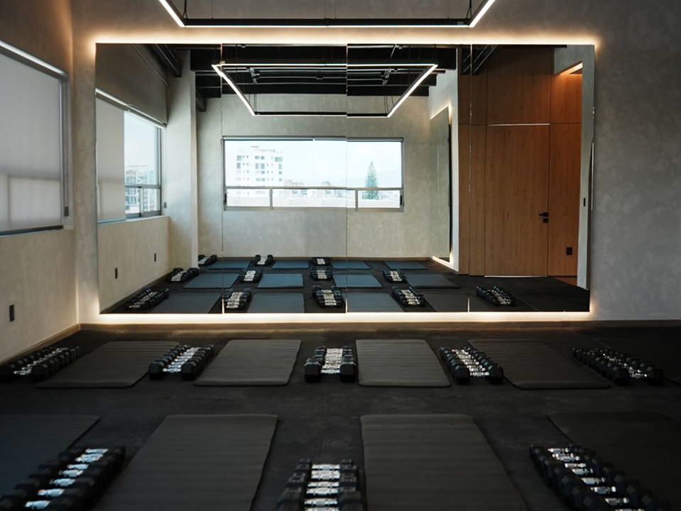 Imagem da estrutura da academia