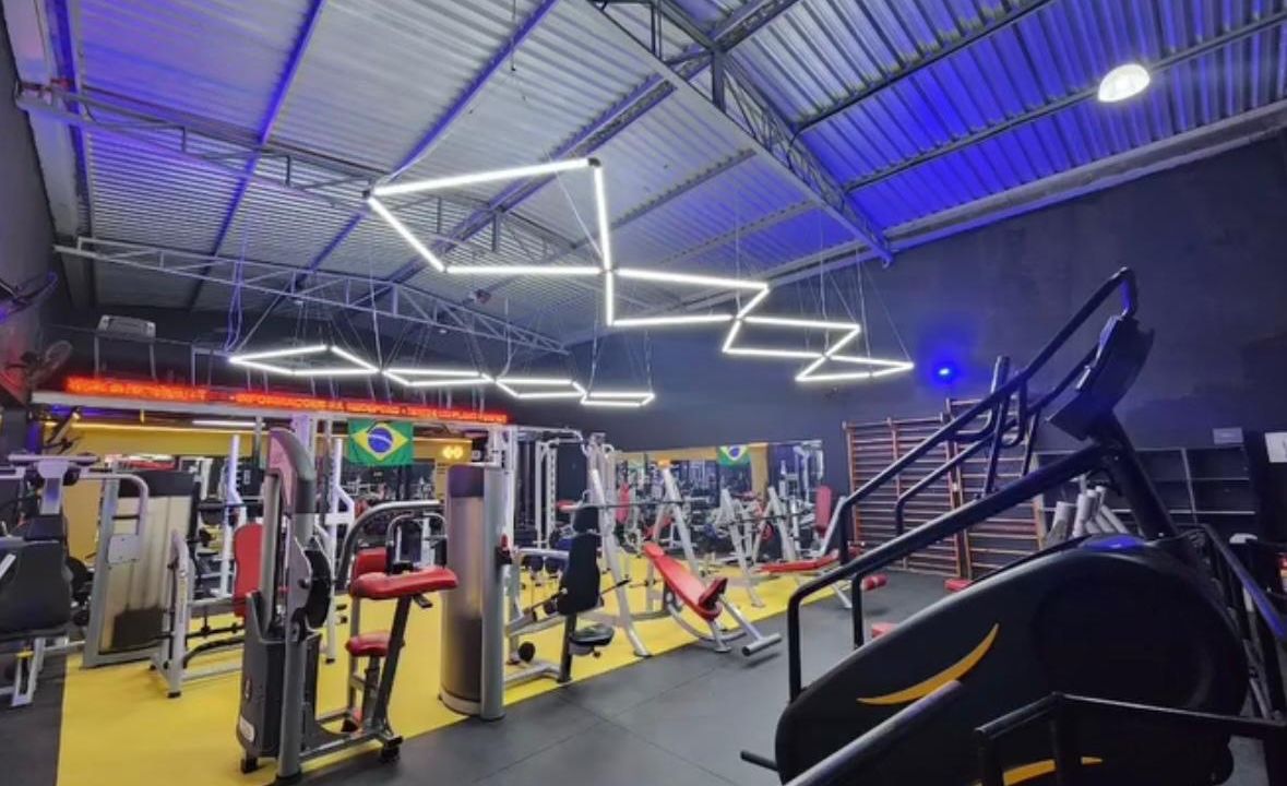 Imagem da estrutura da academia