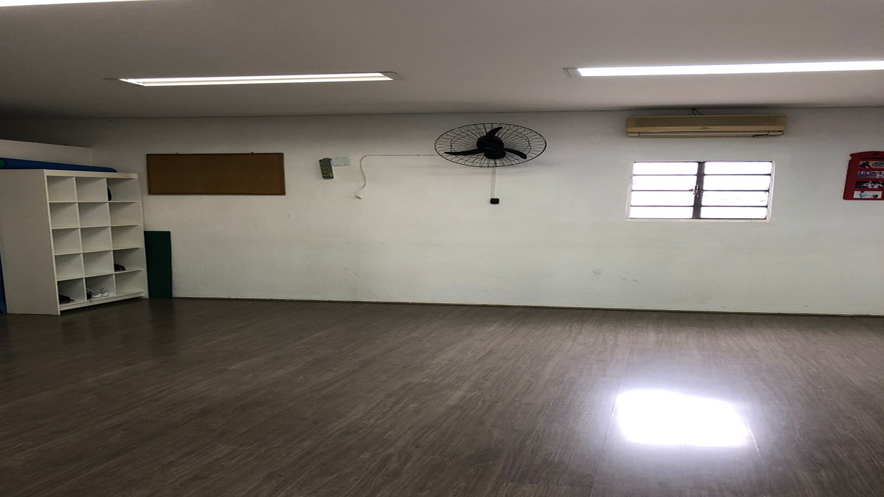 Imagem da estrutura da academia