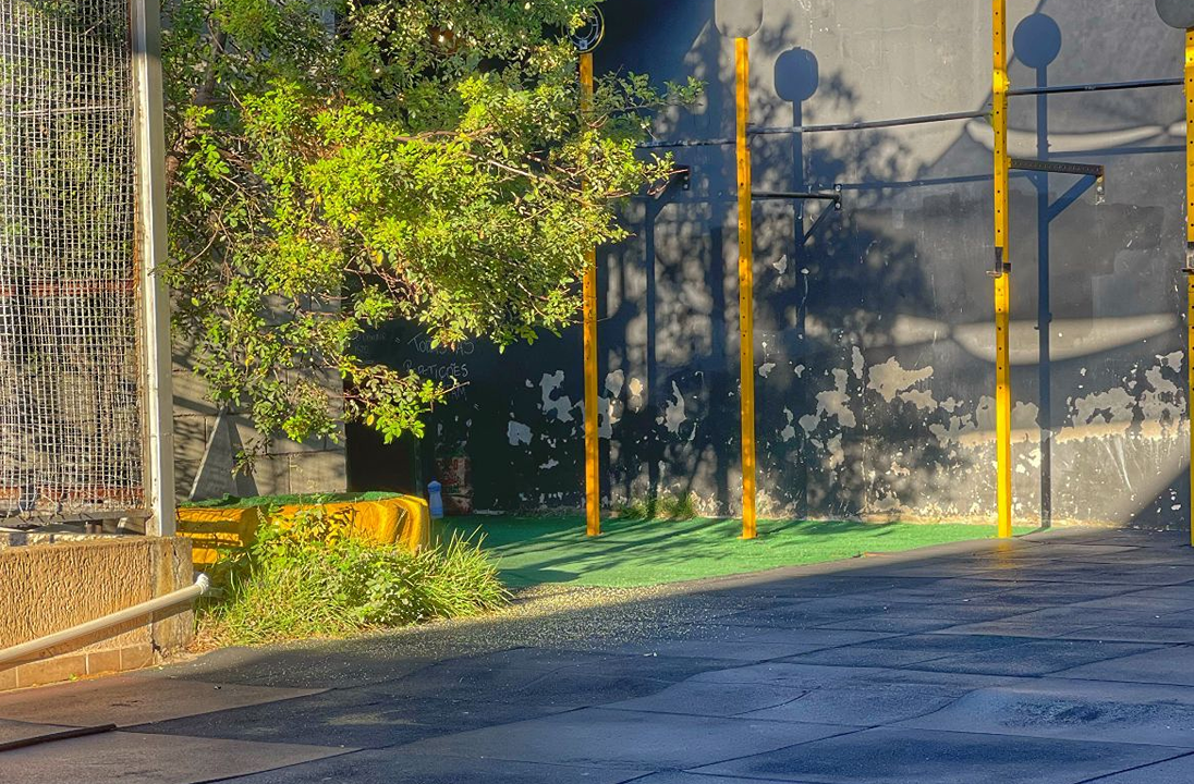 Imagem da estrutura da academia