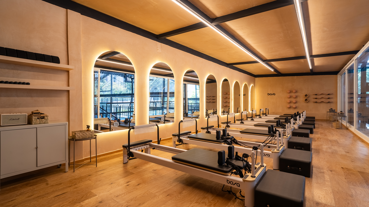 Imagem da estrutura da academia